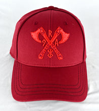 Load image into Gallery viewer, Berserker Battle-Axe Crimson Hat