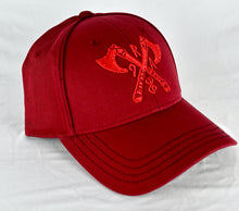 Load image into Gallery viewer, Berserker Battle-Axe Crimson Hat