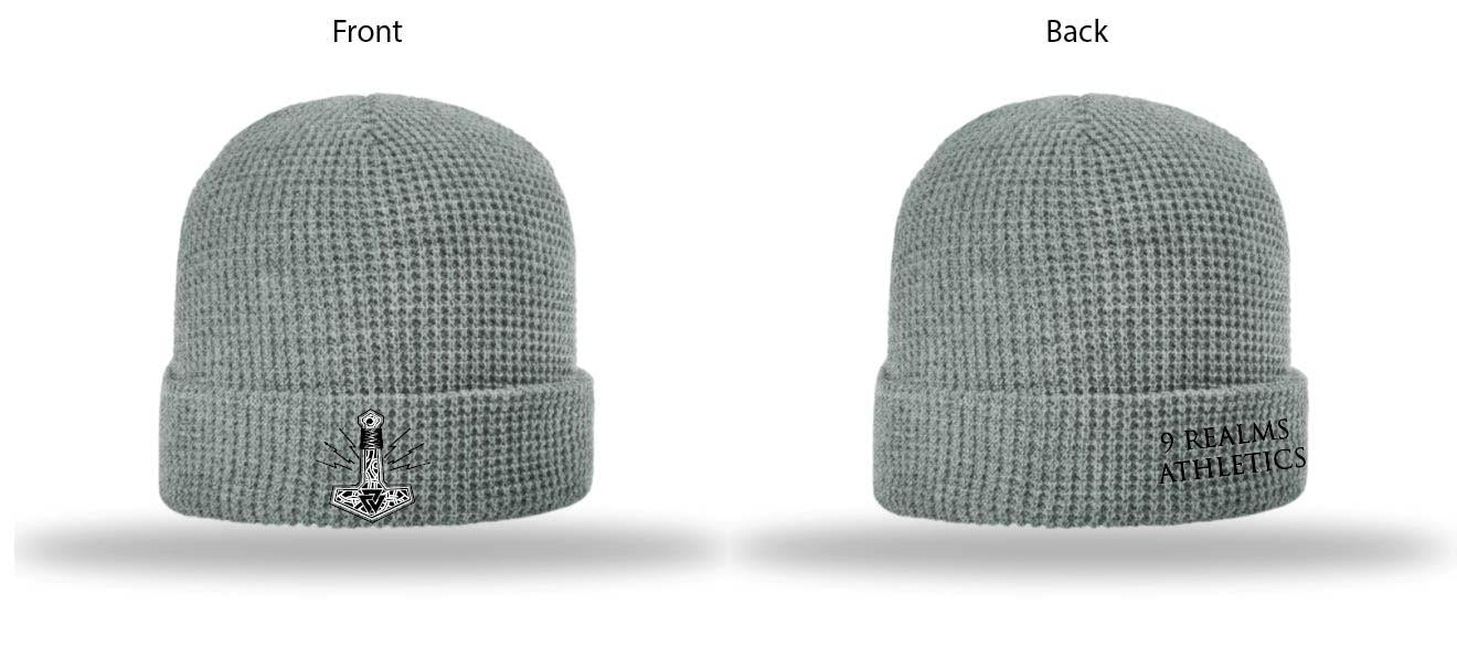 Nine Realms Classic Waffle Beanie